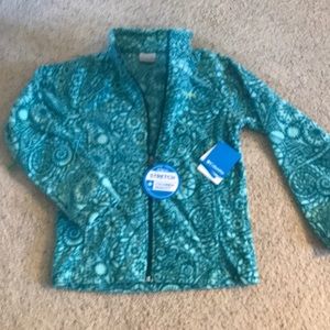 Girls 14/16 Columbia Fleece Zip up